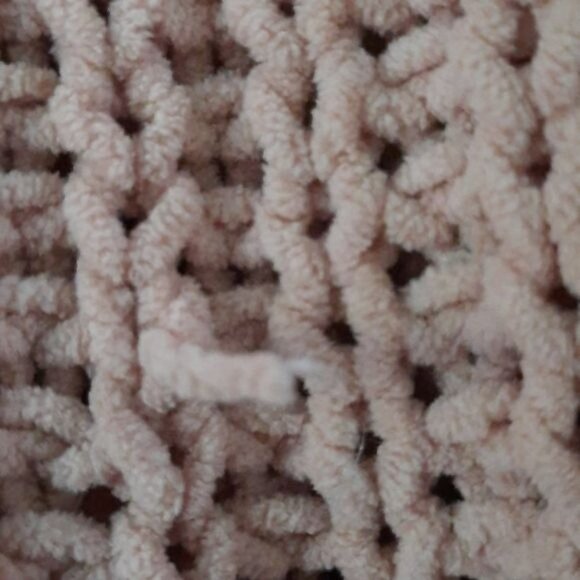 Poll Cowl Neck Cable Knit Oversized Sweater - Picture 5 of 6